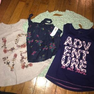 Girls shirts 4 piece bundle!